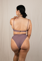 MAYA BOTTOM in Reversible Plum & Blush