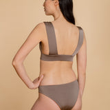 ORIA BOTTOM Réversible en Arancione & Viola 
