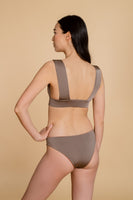 ORIA BOTTOM Reversible in Arancione & Viola