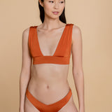 ORIA BOTTOM Réversible en Arancione & Viola 