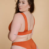 ORIA BOTTOM Réversible en Arancione & Viola 